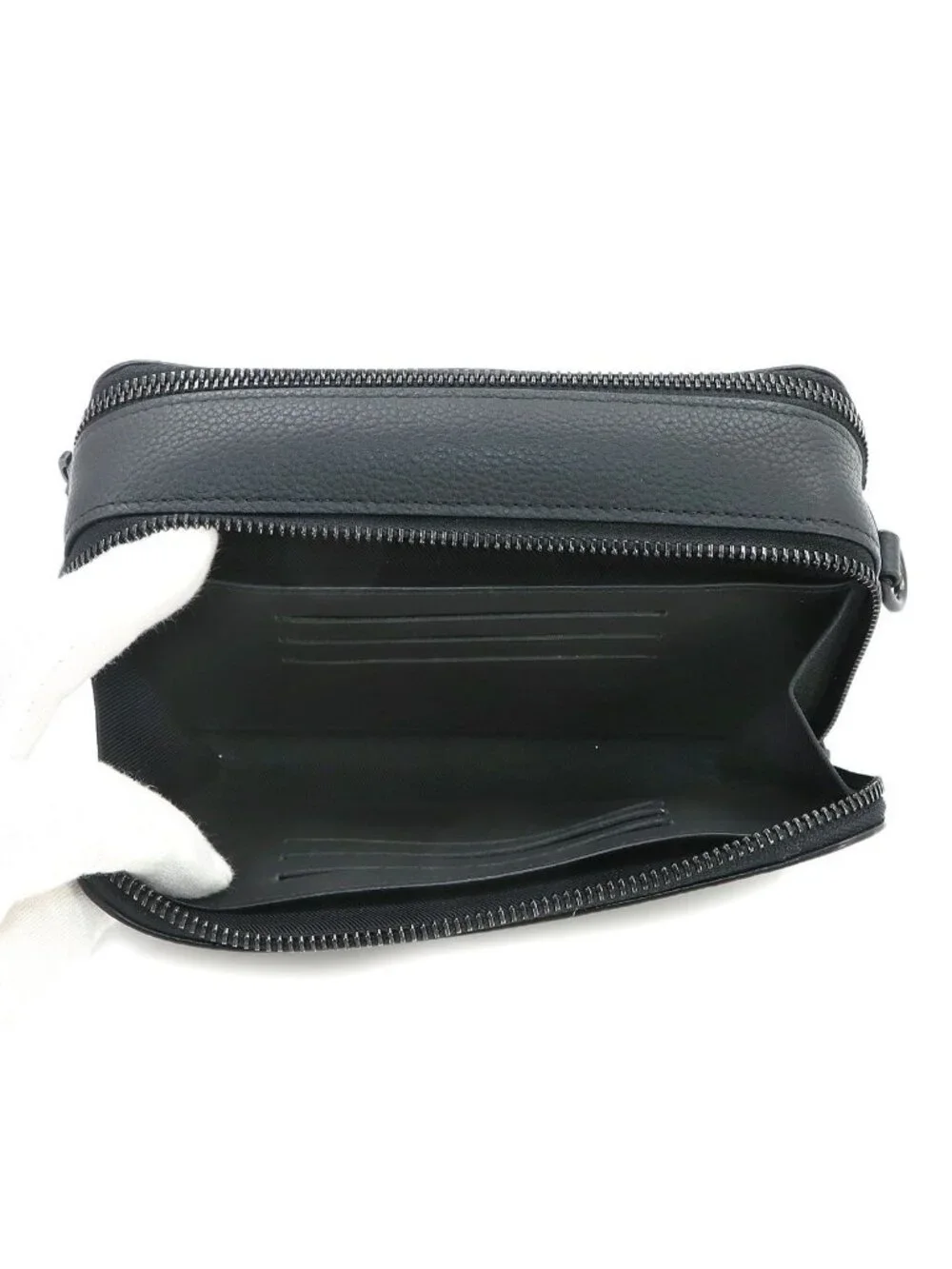 Louis Vuitton LV Aerogram Alpha Wearable Shoulder Wallet Leather